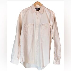 Vintage Polo by Ralph Lauren G.I. Shirt Tan Size Large